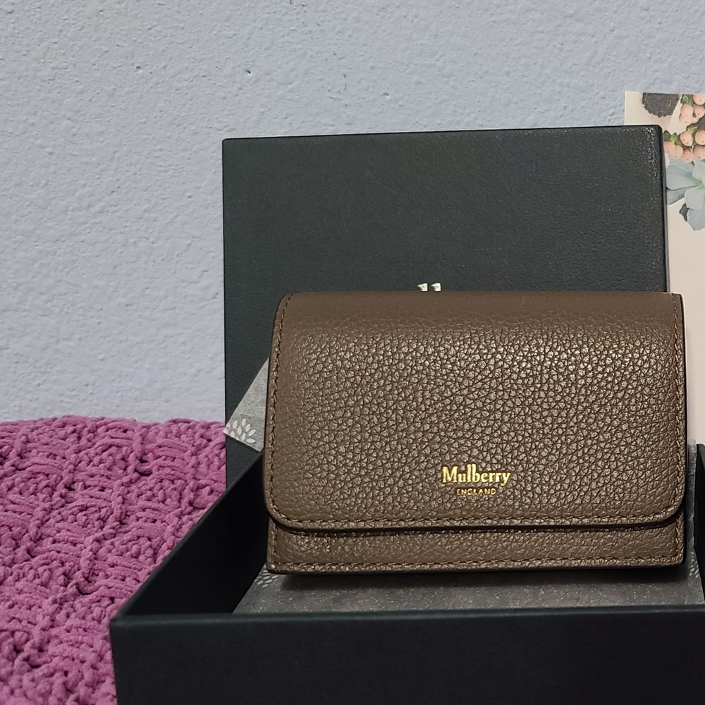 Mulberry Accordian Card Holder